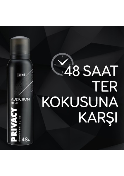 Man Addiction Erkek Deodorant 6X150 ml