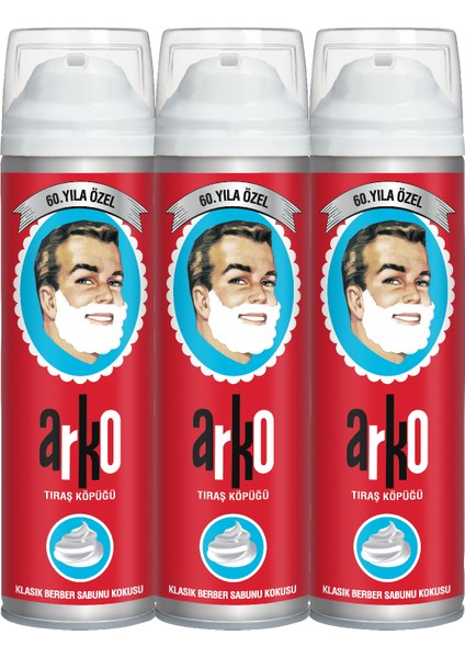 60. Yıl Tıraş Köpüğü 3x300ml