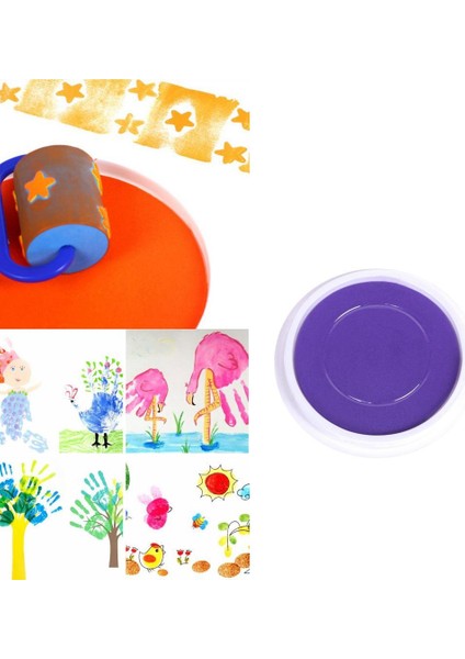 Pad Pullar Ortağı Dıy, Pullar Için Vivid Mürekkep Pad, Kağıt, Ahşapş Yaratıcı Çizim El Sanatları -, 22CM (Yurt Dışından) modelleri