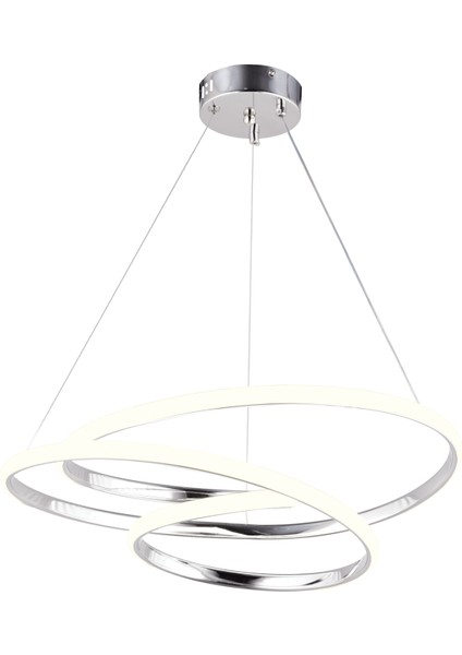Valter Krom 3 Renkli 75 Watt Kristal Ledli Modern Oturma Odası Salon Sarkıt Avize fiyatları