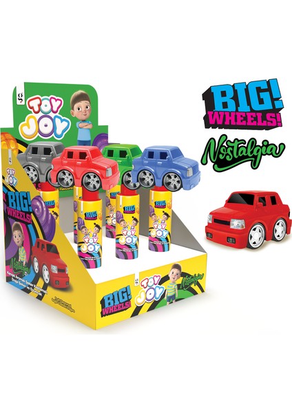 Toy Joy Big Wheels Nostalgia 15 gr x 6 Adet