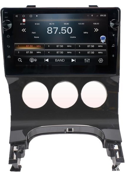 Peugeot 5008 Android Multimedya Carplay Oem 4gb RAM+64GB HDD Navigosyan Tuşlu Ekran