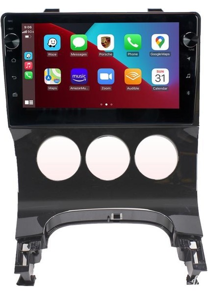 Peugeot 5008 Android Multimedya Carplay Oem 4gb RAM+64GB HDD Navigosyan Tuşlu Ekran