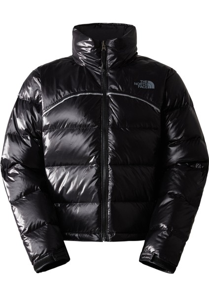 W 2000 Retro Nuptse Jacket Kadın Outdoor Kısa Mont NF0A831FJK31 Siyah