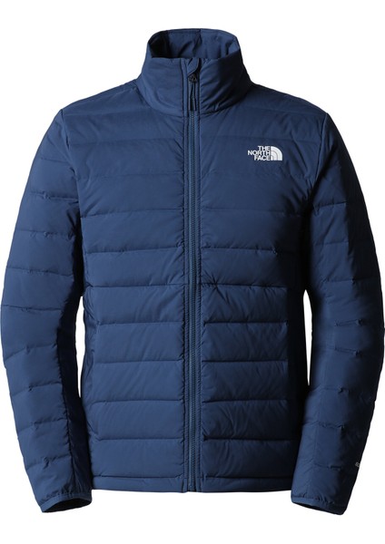 M Belleview Stretch Down Jacket Erkek Outdoor Montu (600 Dolgu Kaz Tüyü) NF0A7UJFHDC1 Lacivert