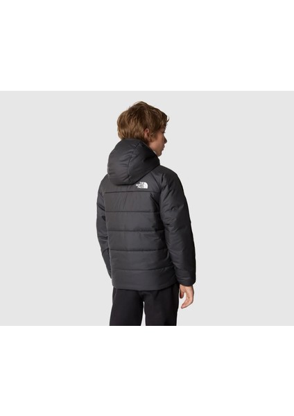 B Reversible Perrito Jacket Çocuk Outdoor Montu (Çift Taraflı) NF0A82DAJK31 Siyah fırsatları