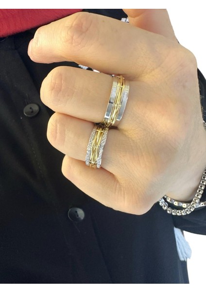 Taşsız Hasır Sepet Örme El Üretim Özel Tasarım 14 Ayar Altın Alyans Yüzük fırsatları