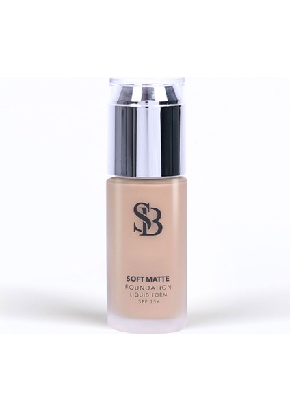 Soft Matte SPF15 Fondöten Dark 40 ml