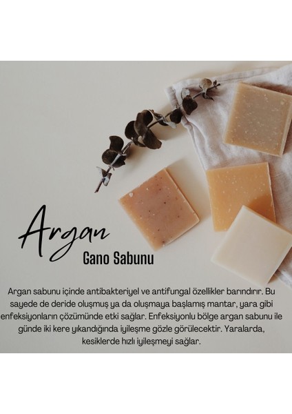 Argan Şeffaf Sabun Transparan Soap 100 gr