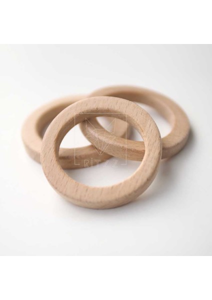 Halka Ahşap Diş Kaşıyıcı