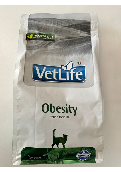 Vet Life Obesity Kedi Maması 2kg