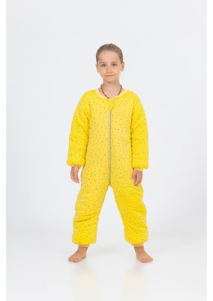 Kız Erkek Çocuk Kalın Elyaf Dolgulu 2.5 Tog Desenli Uyku Tulumu fiyatları