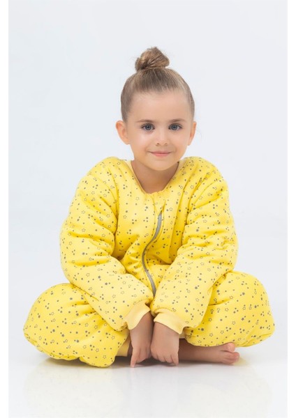 Kız Erkek Çocuk Kalın Elyaf Dolgulu 2.5 Tog Desenli Uyku Tulumu modelleri