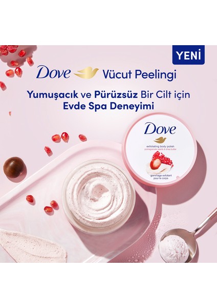 Vücut Peelingi Nar Çekirdeği & Shea Yağı 225 ml