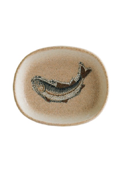 Fish Hygge 10CM 4 Adet Oval Kase Seti