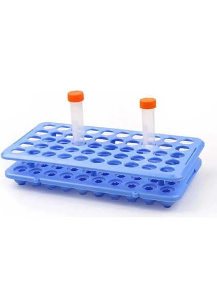 Deney Tüpü Standı - (10mm/18mm) Tüpler İçin - 50 Tüplük