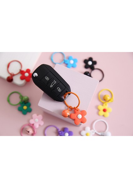 Çan Çiçek Figürlü Anahtarlık - Yeşil (Yurt Dışından) fırsatları