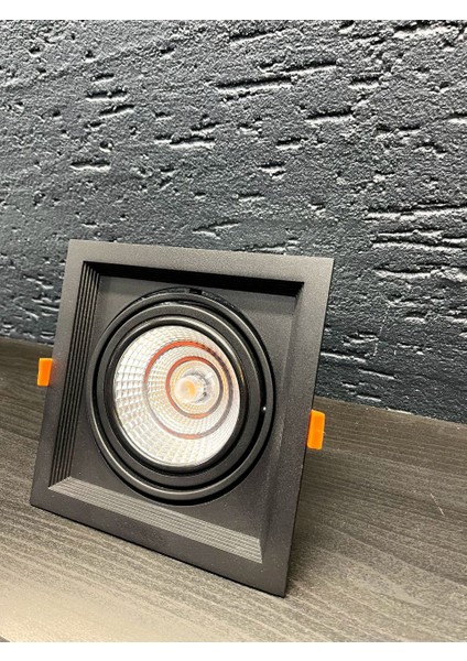 Ar 111 Cob LED Tekli 25 Watt Işık Çerçeveli Sıva Altı 5700K