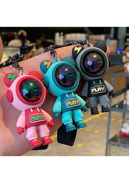 Yıldırım Ayı Anahtarlık - Yeşil (Yurt Dışından)