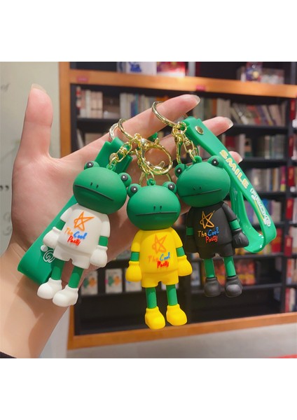 Uzun Bacaklı Kurbağa Anahtarlık - Siyah (Yurt Dışından) fiyatları