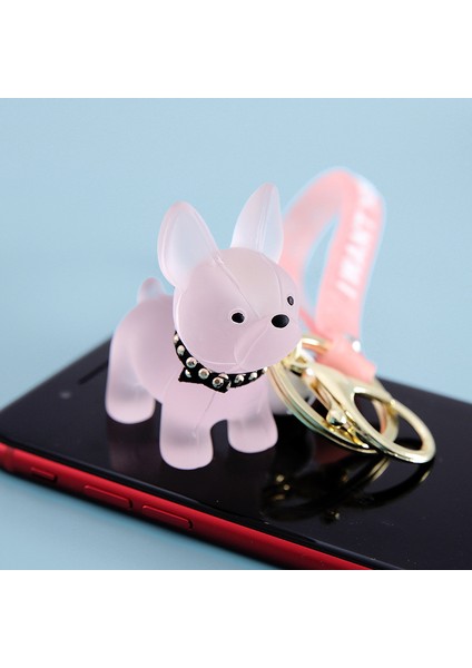 Yavru Köpek Anahtarlık - Açık Pembe (Yurt Dışından)