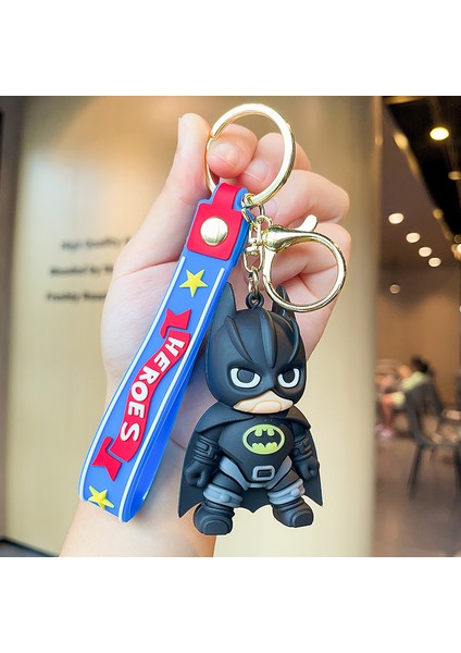 Marvel Avengers Anahtarlık - Siyah (Yurt Dışından)