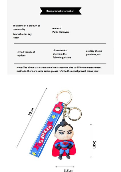 Marvel Avengers Anahtarlık - Siyah (Yurt Dışından) fiyatları