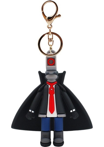 Figürlü Anahtarlık - Siyah (Yurt Dışından)