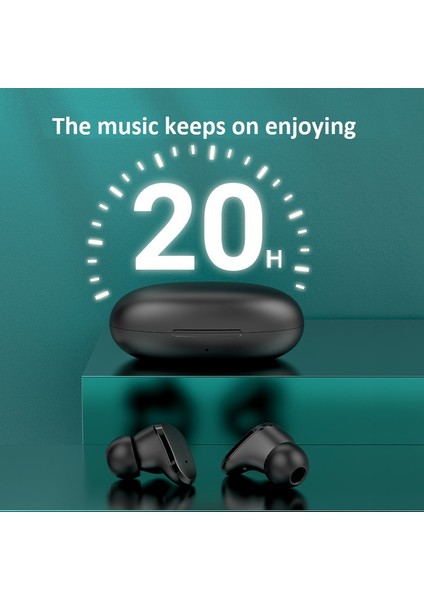 Dijital Ekranlı Kablosuz Bluetooth Kulak Içi Kulaklık - (Yurt Dışından)