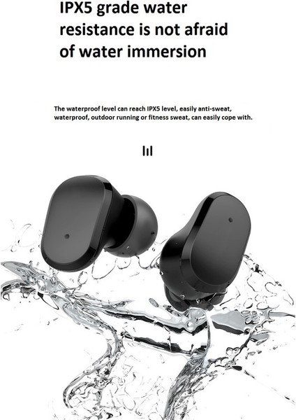 Dijital Ekranlı Kablosuz Bluetooth Kulak Içi Kulaklık - (Yurt Dışından)