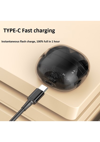 Kablosuz Yarı Kulak Içi Bluetooth Kulaklık - (Yurt Dışından)