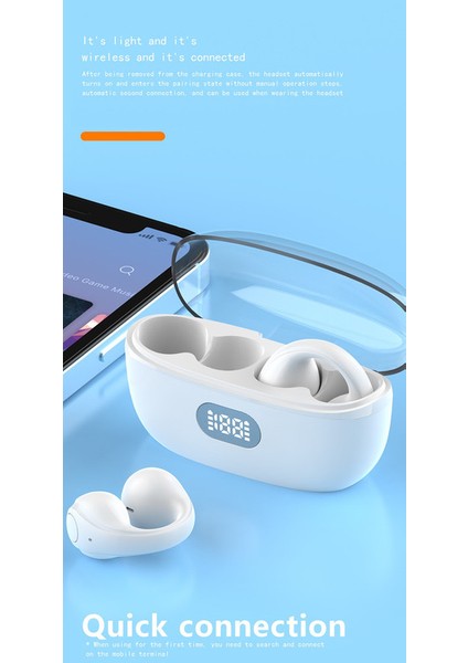 Kablosuz Bluetooth 5.3 Dijital Ekranlı Kulaklık - (Yurt Dışından)