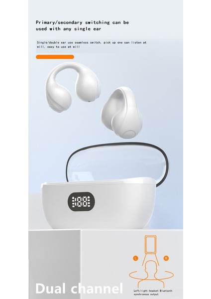 Kablosuz Bluetooth 5.3 Dijital Ekranlı Kulaklık - (Yurt Dışından)