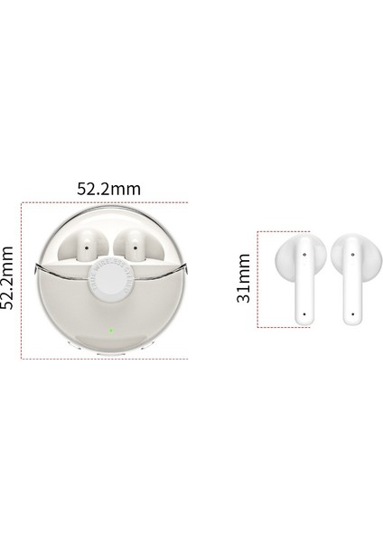 Kablosuz Kulak Içi Bluetooth Kulaklık - (Yurt Dışından)