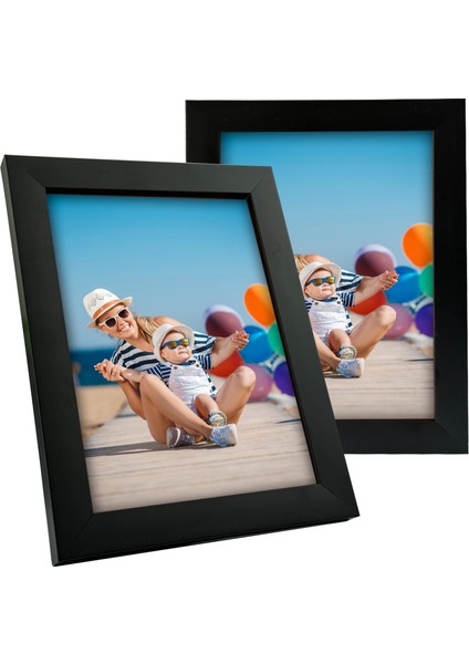 Decolıfe Ikili Fotoğraf Çerçevesi, Fotoğraf Çerçevesi, Anı Çerçevesi, Resim Çerçevesi, Çoklu Çerçeve 21X15CM