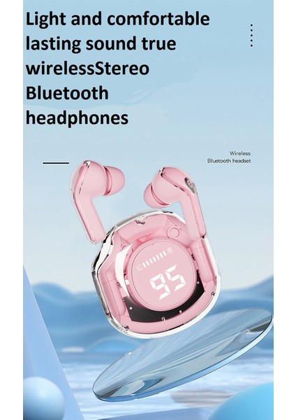 Ultra Uzun Pil Ömürlü Düşük Gecikmeli Kablosuz Kulak Içi Bluetooth Kulaklık - (Yurt Dışından)