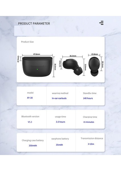 Kablosuz Mini Kulak Içi Bluetooth Kulaklık - (Yurt Dışından)