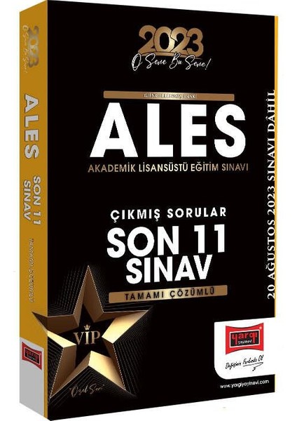 2023 ALES Çıkmış Son 11 Sınav Soruları Tamamı Çözümlü 20 Ağustos 2023 Sınavı Dahil