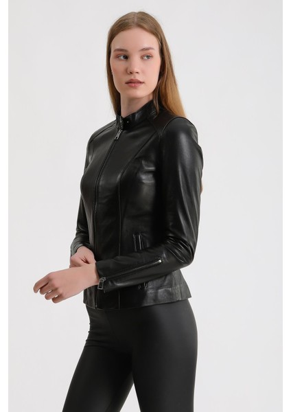 Siyah Kadın Deri Ceket fırsatları