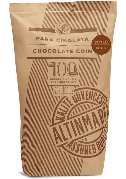 ALT70 Sütlü Para Çikolata 25KG