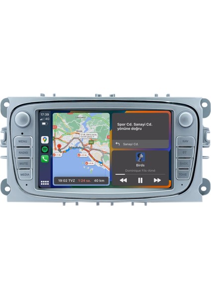 Ford Focus (2008-2011) Android 13 Multimedya - 4 GB Ram - 64 GB Hafıza - 8 Inch - Carplay CRV-242XD