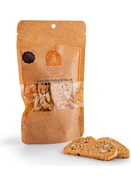 Glutensiz Biscotti Bademli 40 Gr (12 Paket)