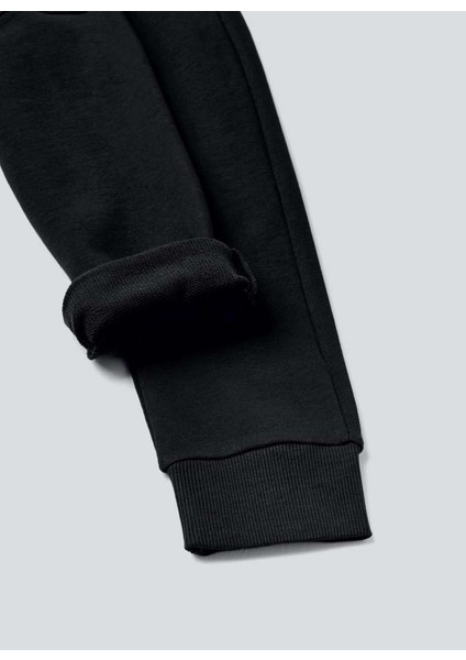 Düz Paça Siyah Erkek Çocuk Eşofman Altı 3J68CF01P 100 modelleri