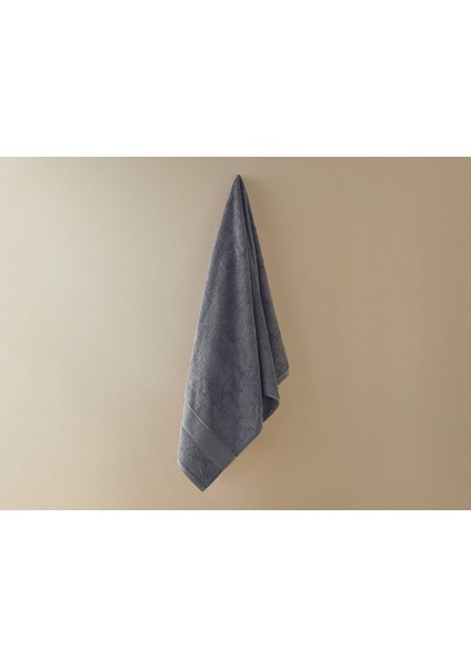 Poffy Soft&premium Pamuklu Banyo Havlusu 70X140 cm Koyu Gri