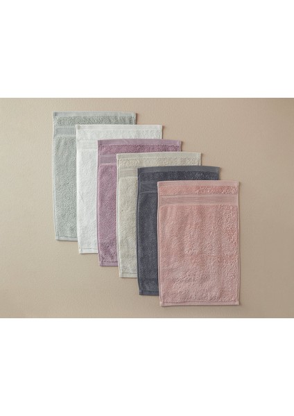Poffy Soft&premium Pamuklu El Havlusu 30X45 cm Koyu Gri