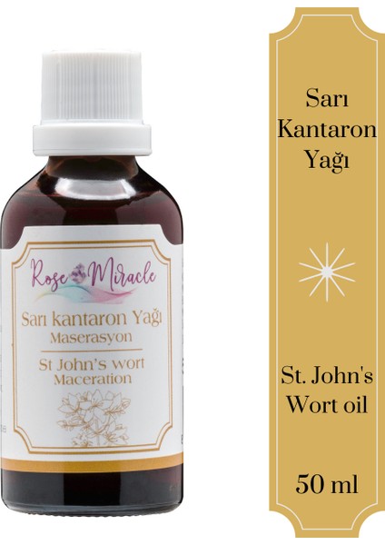 Sarı Kantaron Yağı 50 ml