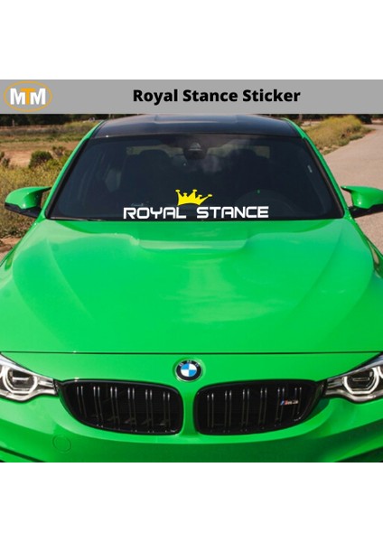 Royal Stance Oto Sticker