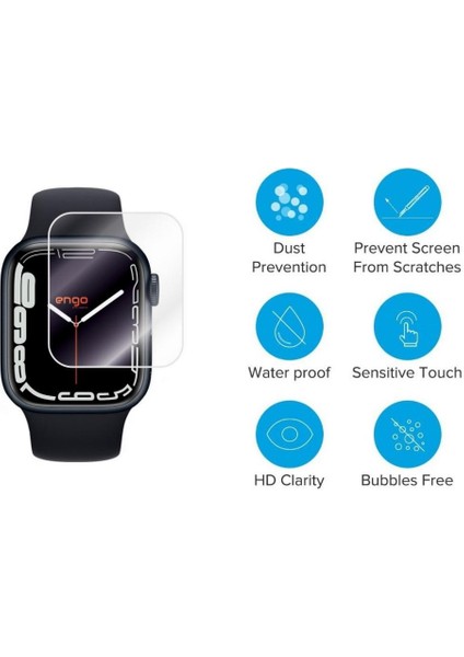 Xiaomi Mi Watch Lite Mat Ekran Koruyucu Tpu Film 2 Adet