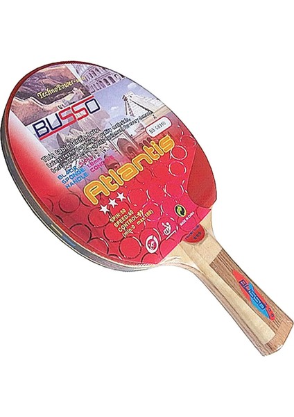 Busso Atlantis Masa Tenisi Raketi 3 Yıldız 8310