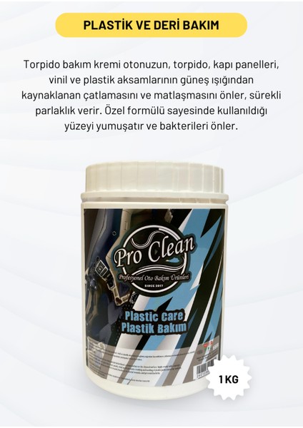 Oto Plastik ve Torpido Bakım Kremi 1kg fiyatları